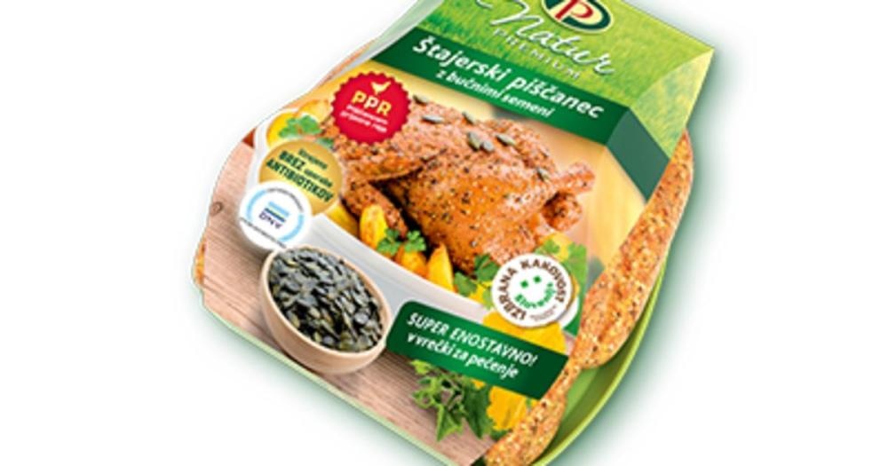 Piščančji zrezek z bučnimi semeni PP Natur Premium 600 g - Akcija v trgovini Mercator