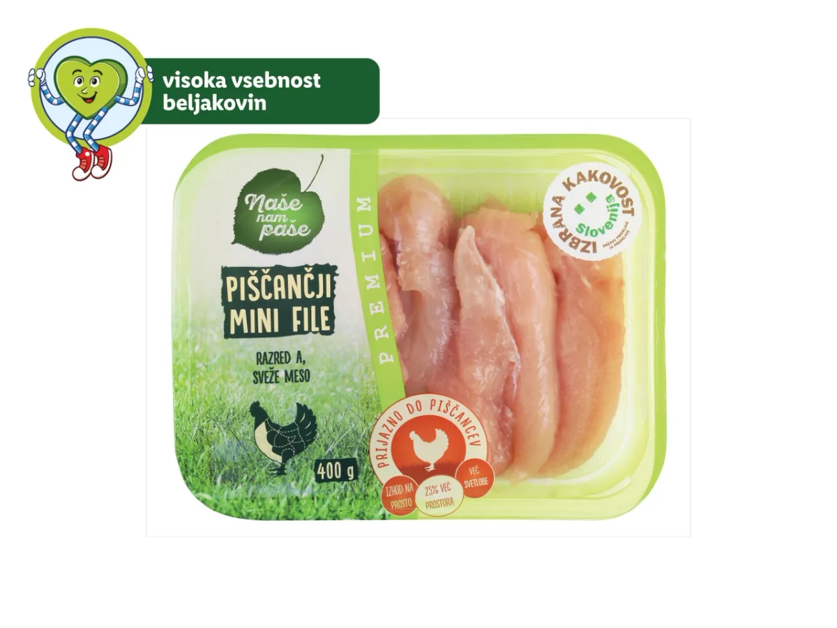 Piščančji mini file 400 g - Akcija v trgovini Lidl