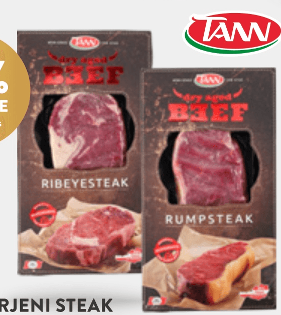 Tann Rumpsteak 1 kg - Akcija v trgovini Spar