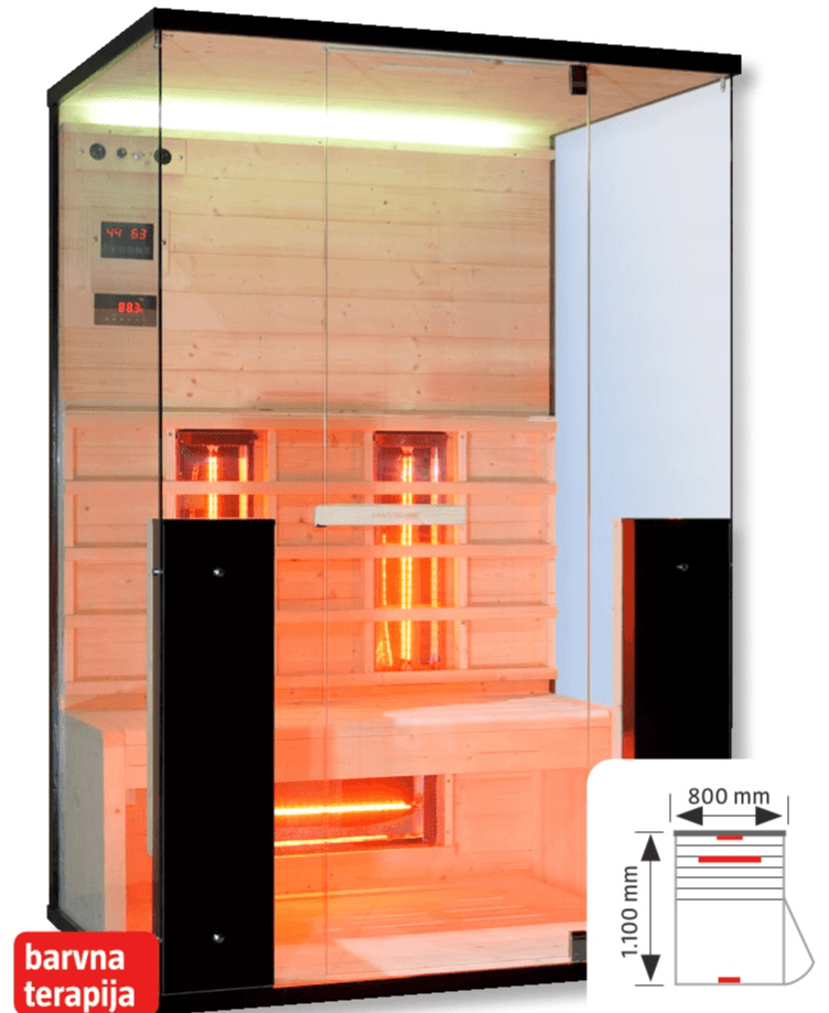 Infrardeča savna 'Billund 1' - Akcija v trgovini Bauhaus