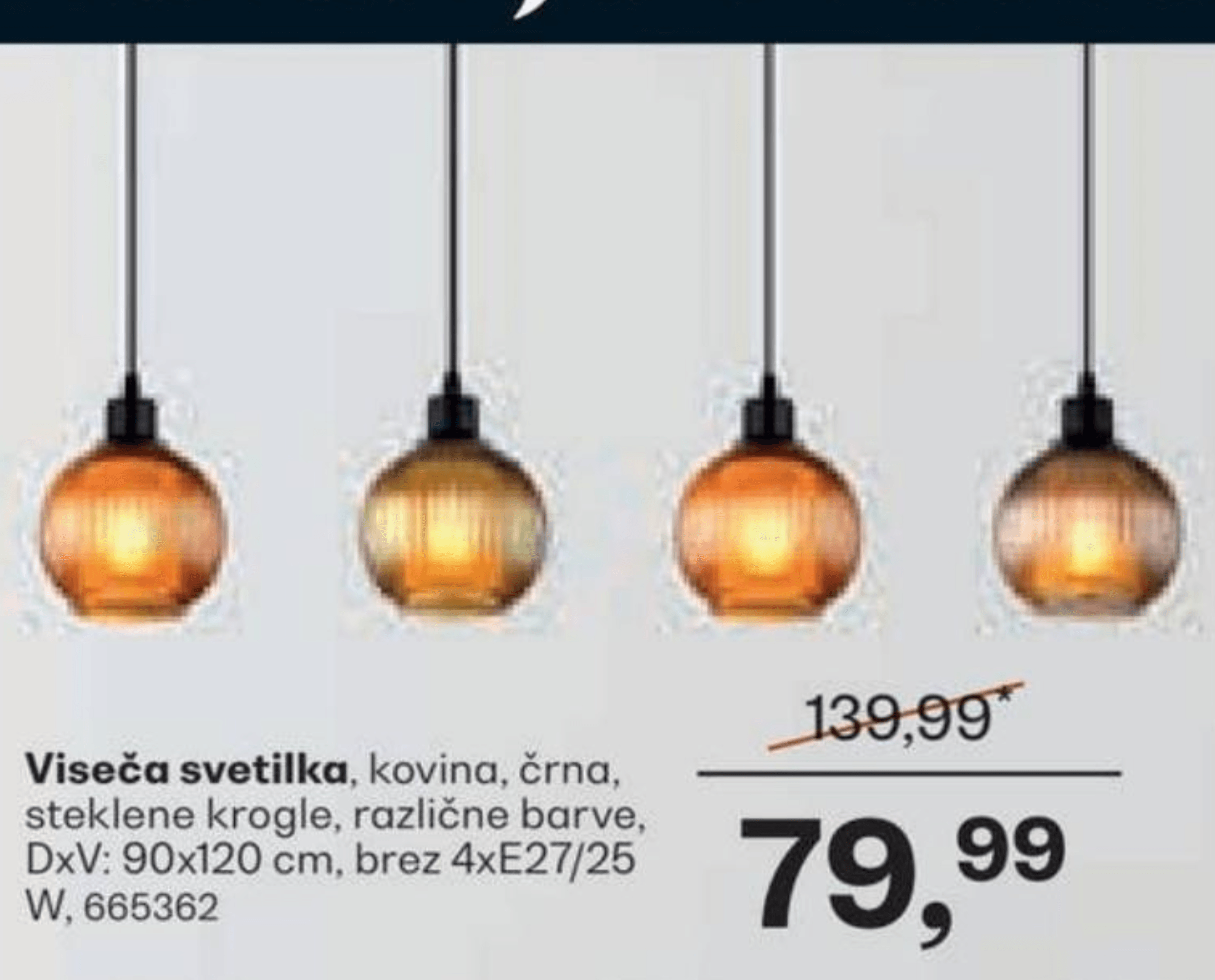Viseča svetilka