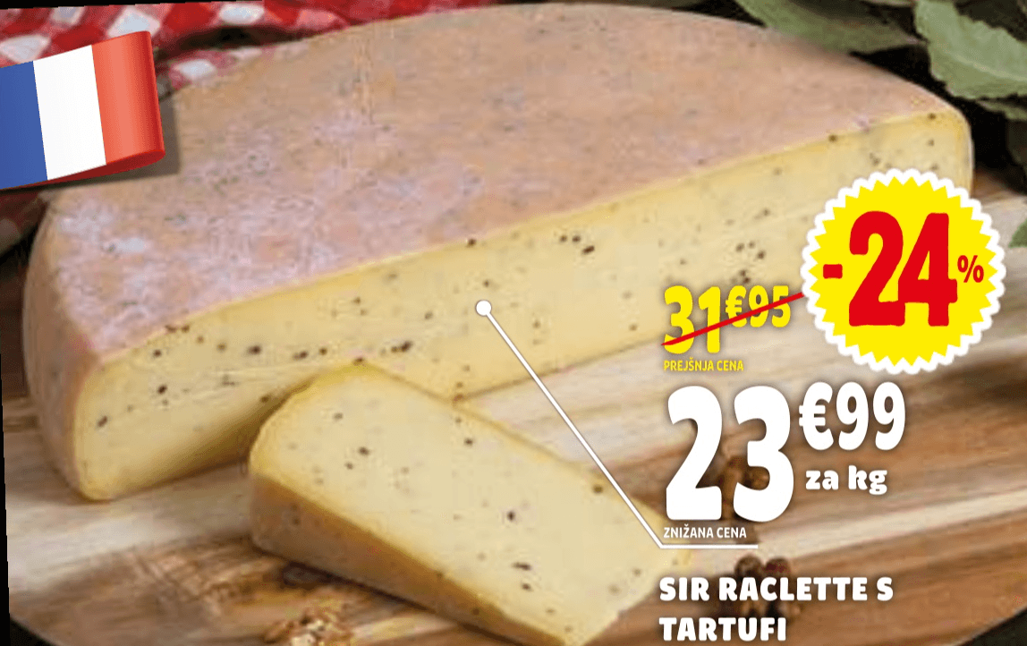 Sir Raclette s tartufi