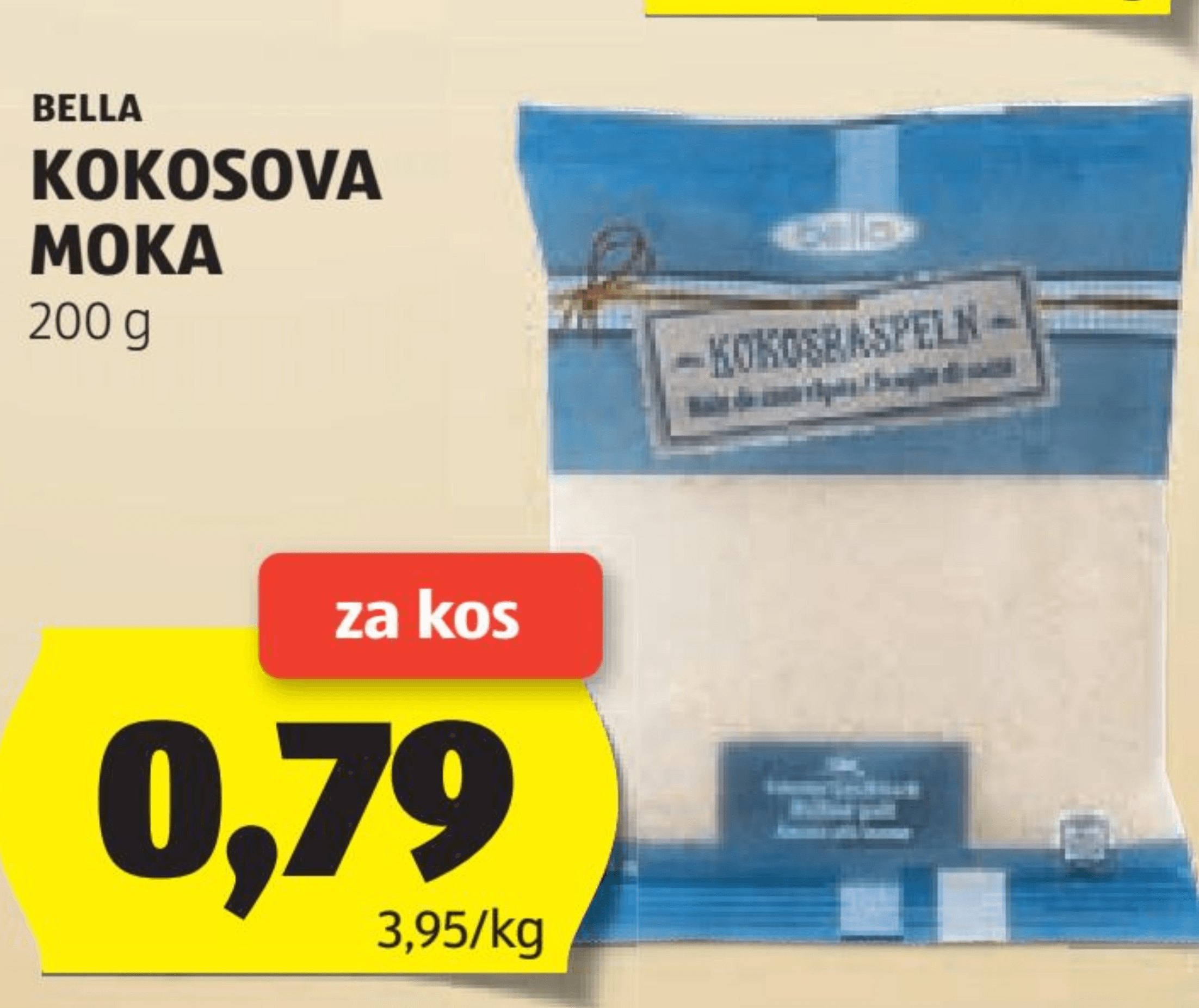 Bella Kokosova moka 200 g
