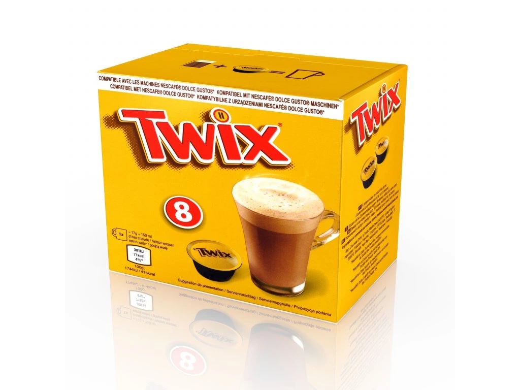 Kapsule vroča čokolada Twix 8/1 Twix