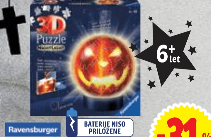 Ravensburger 3D Sestavljanka Nightlight