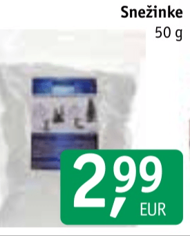 Snežinke 50 g