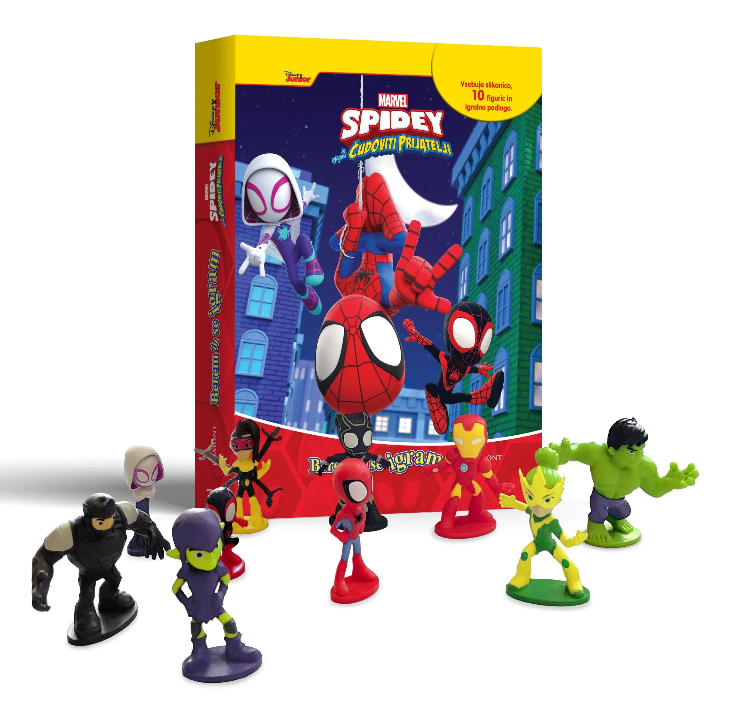 Berem in se igram: Pujša Pepa, Gabby, Ledeno kraljestvo 2, ali Spidey in njegovi čudoviti prijatelji 1 kos