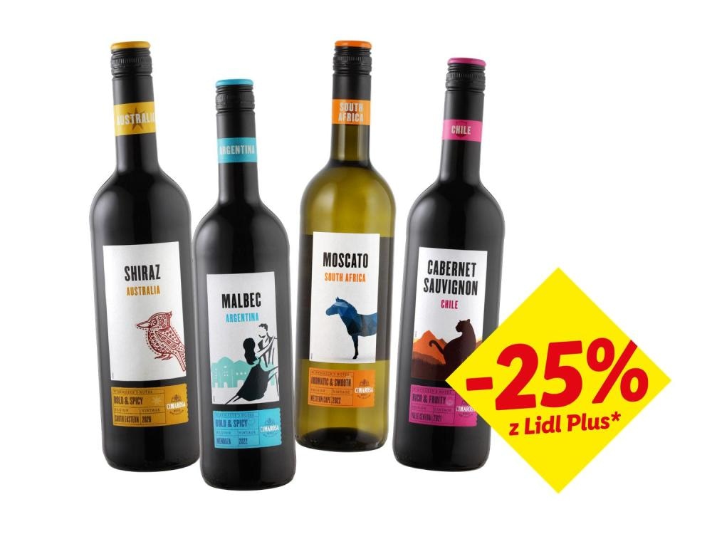 Cimarosa Izbrana vina - Akcija v trgovini Lidl