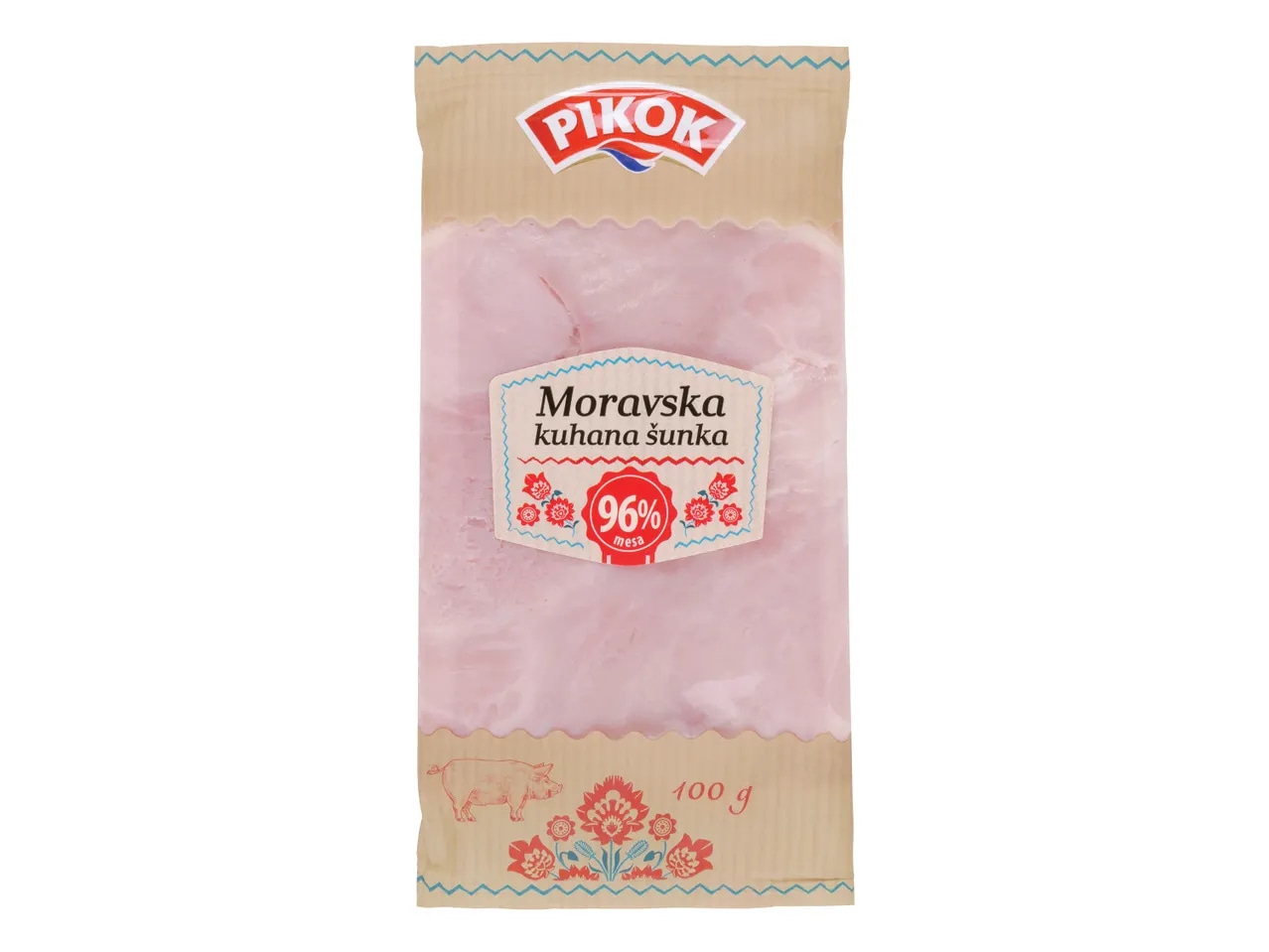 Pikok Moravska kuhana šunka 100 g