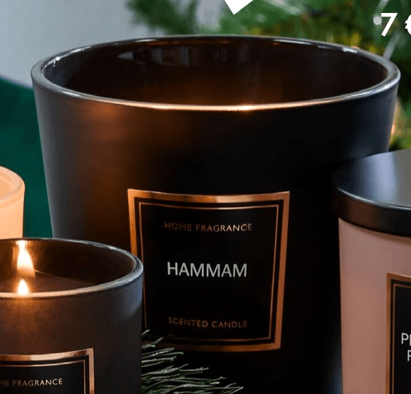 Dišeča sveča v kozarcu HOME FRAGRANCE