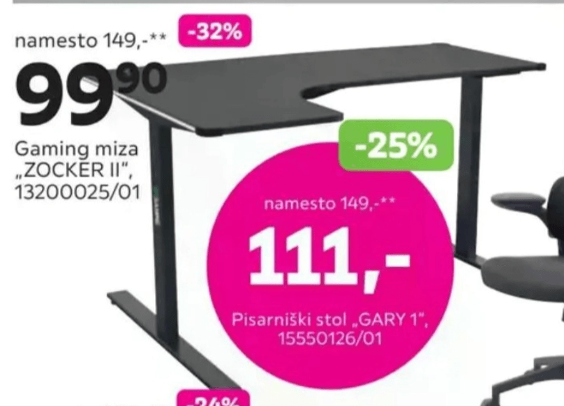 Pisarniški stol „GARY 1“