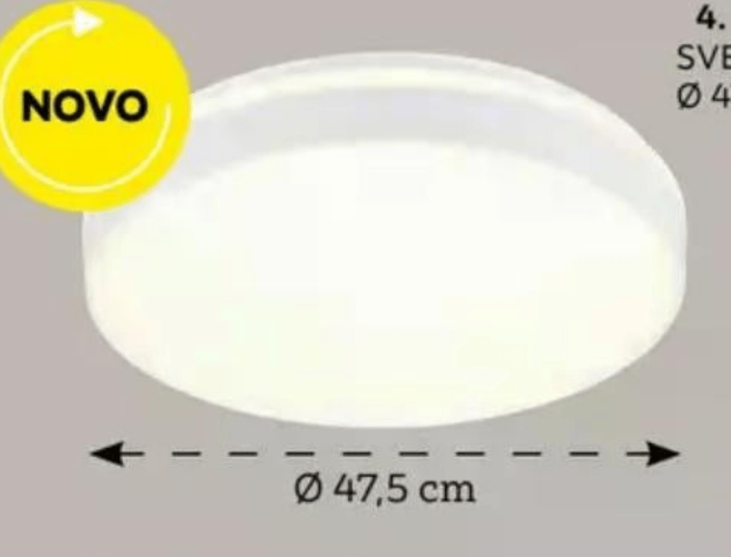 Stropna LED-svetilka „SPACY“ - Akcija v trgovini Lesnina