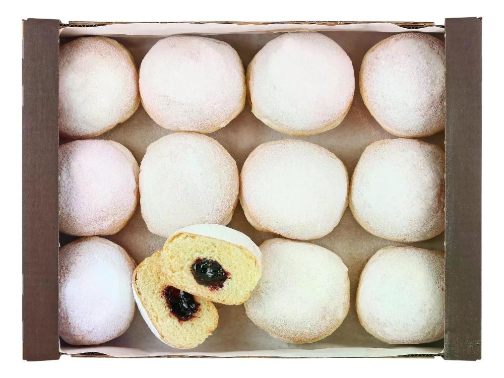 Krofi s sadnim polnilom 12 kosov (12 x 65 g) - Akcija v trgovini Lidl