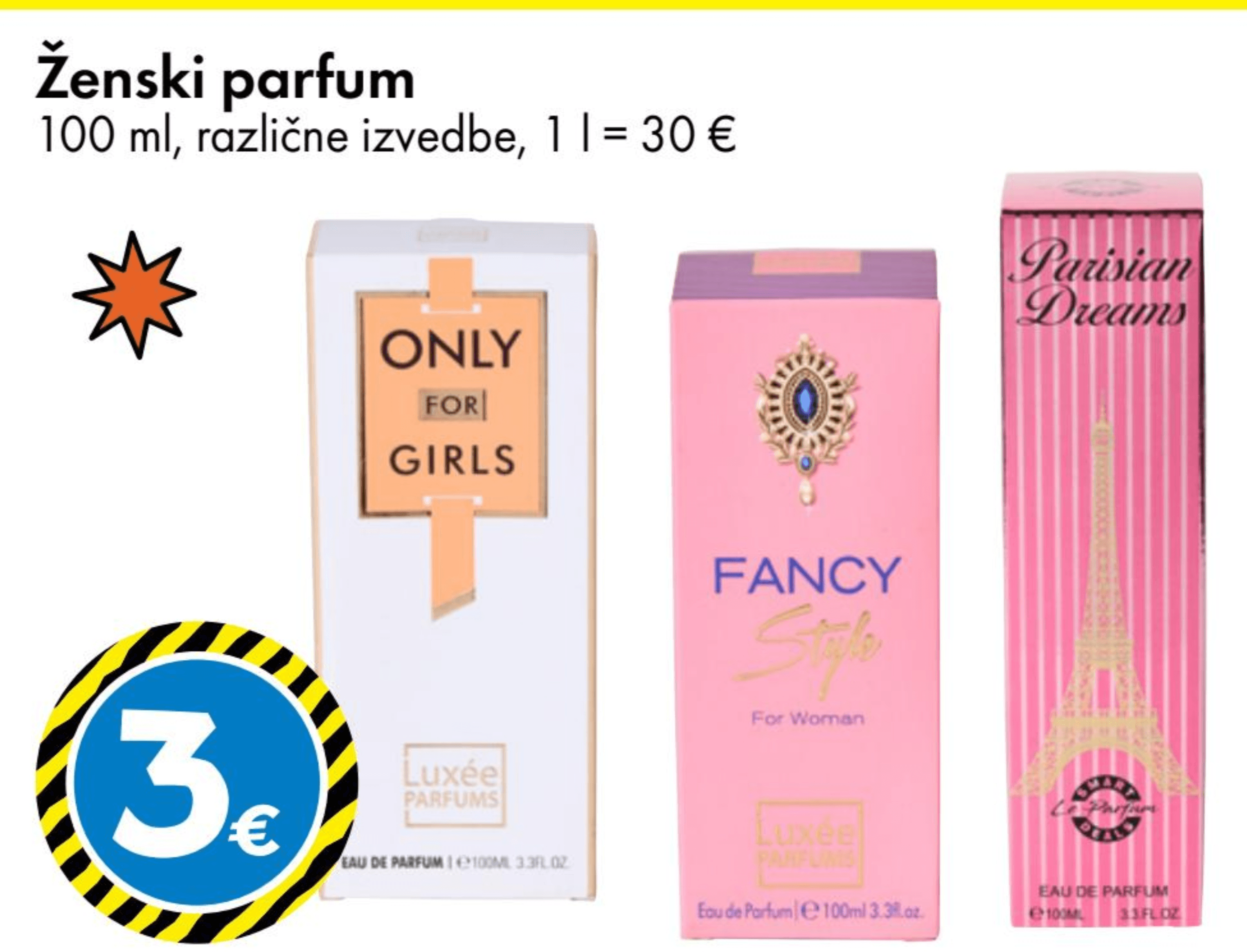 Ženski parfum 100 ml