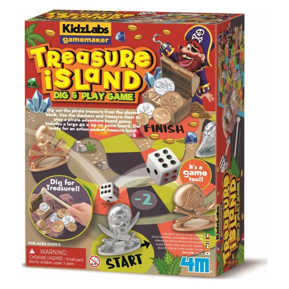 4M KidzLabs Izkoplji in se igraj - Otok zakladov