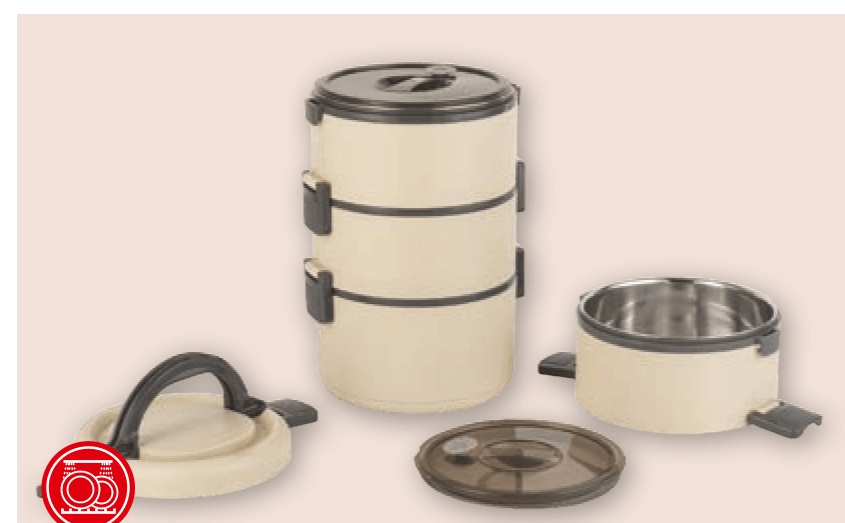 4-delna menažna posoda