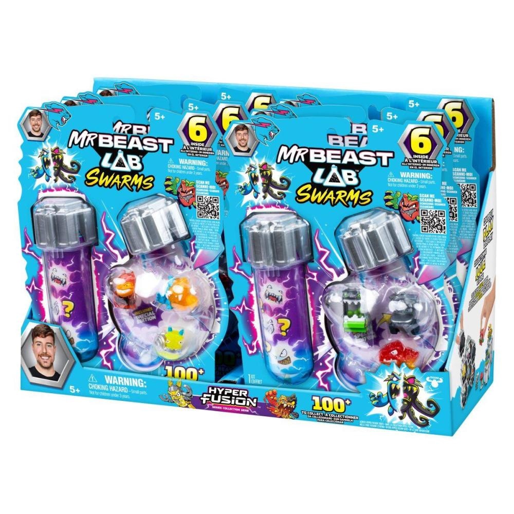 Mr. Beast Lab Swarms Set 6 figur