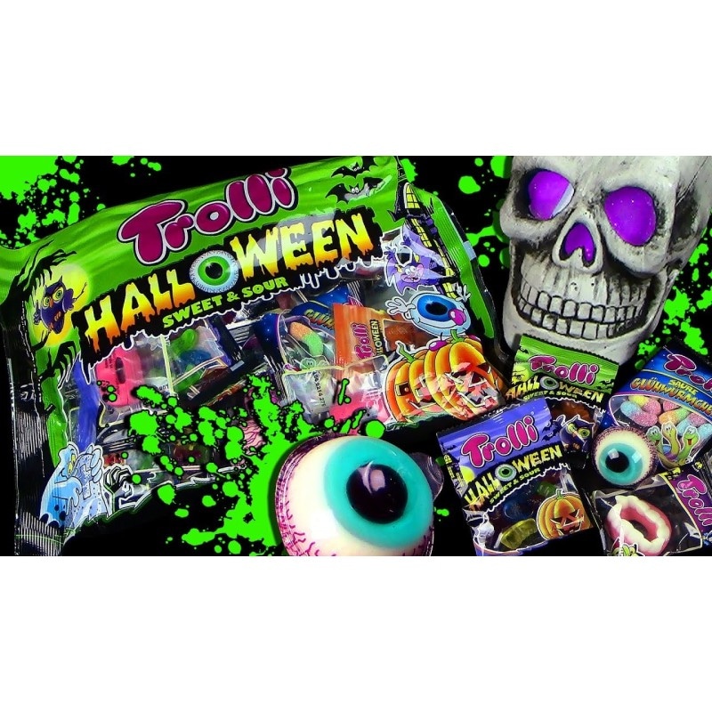 Trolli Halloween Sweet & Sour Mix gumijasti bonboni 360g