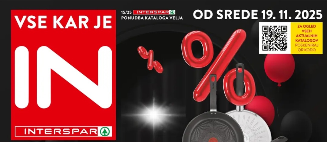 Spar katalog Črni petek od 19.11. do 02.12.2025