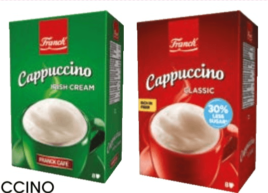 Cappuccino Franck - Akcija v trgovini Tuš