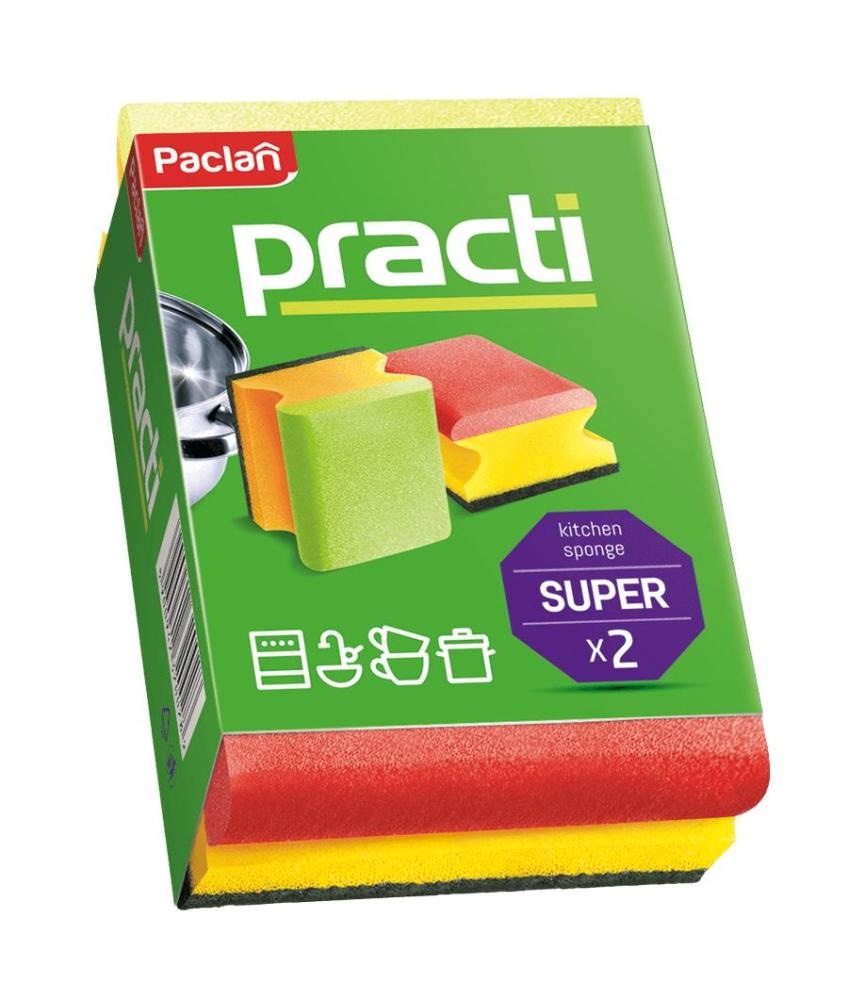 Paclan Practi Gobice za pomivanje posode 10 kom