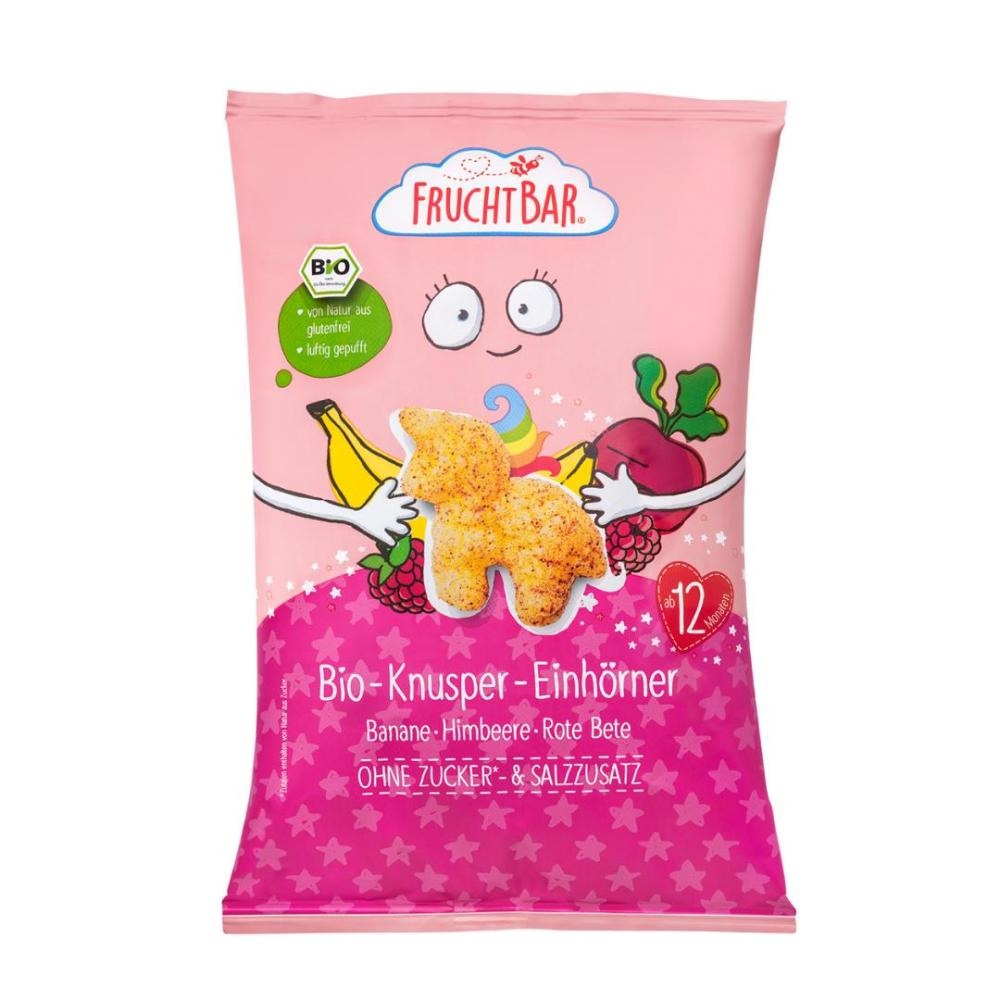 FRUCHTBAR bio hrustljavi prigrizek 25g-30g