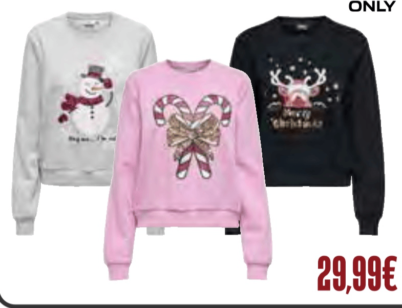 Ženski božični pulover