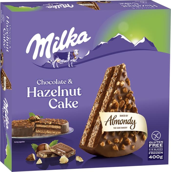 Milka Čokoladna torta z lešniki 400 g
