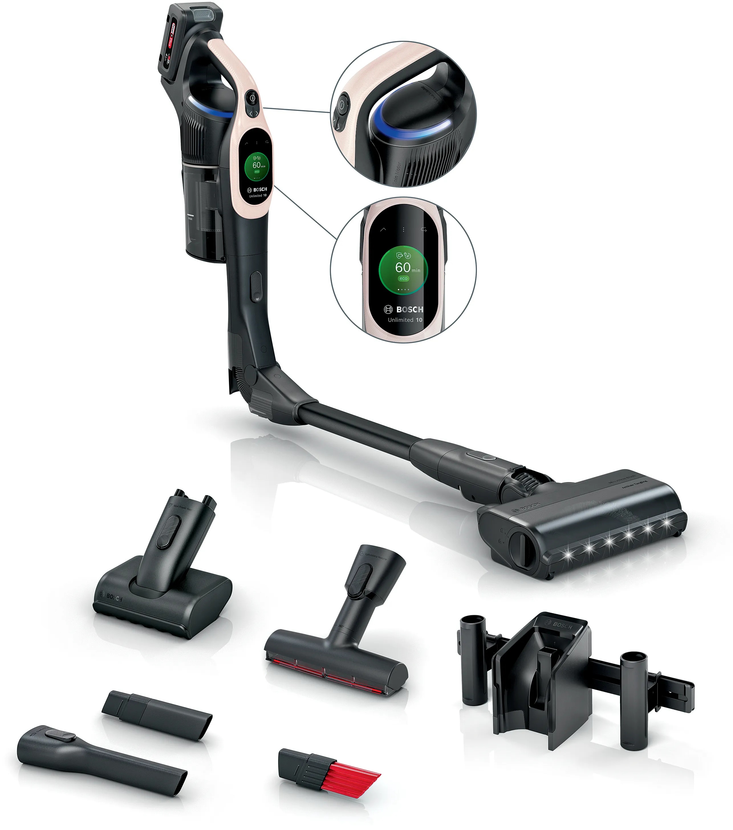 Baterijski sesalnik Bosch Unlimited 10 BBS1041RBA