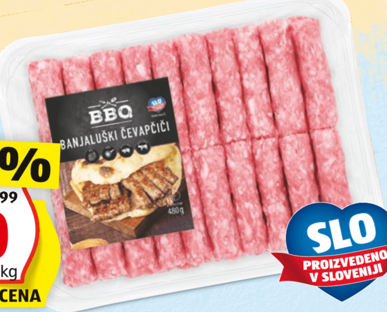 BBQ Banjaluški čevapčiči 480 g