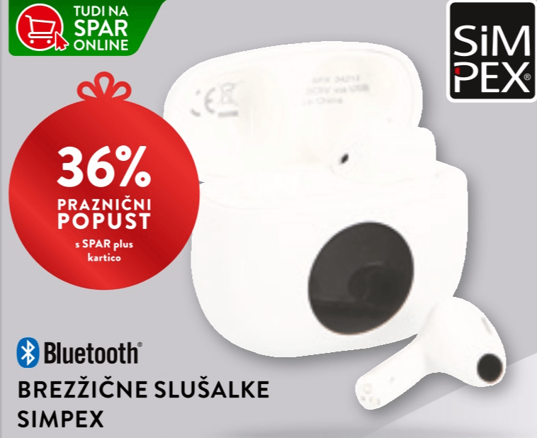 Simpex Brezžične slušalke