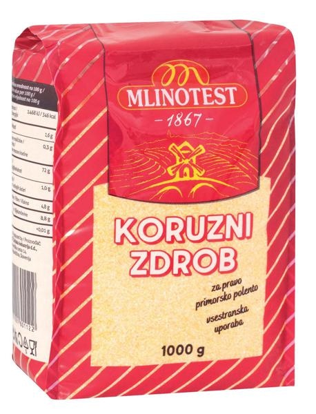 Ješprenj ali koruzni zdrob Mlinotest 1 kg