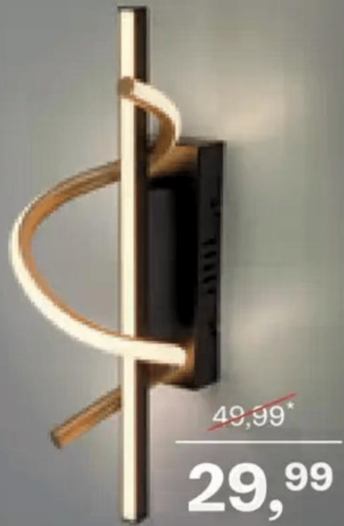 LED stenska svetilka