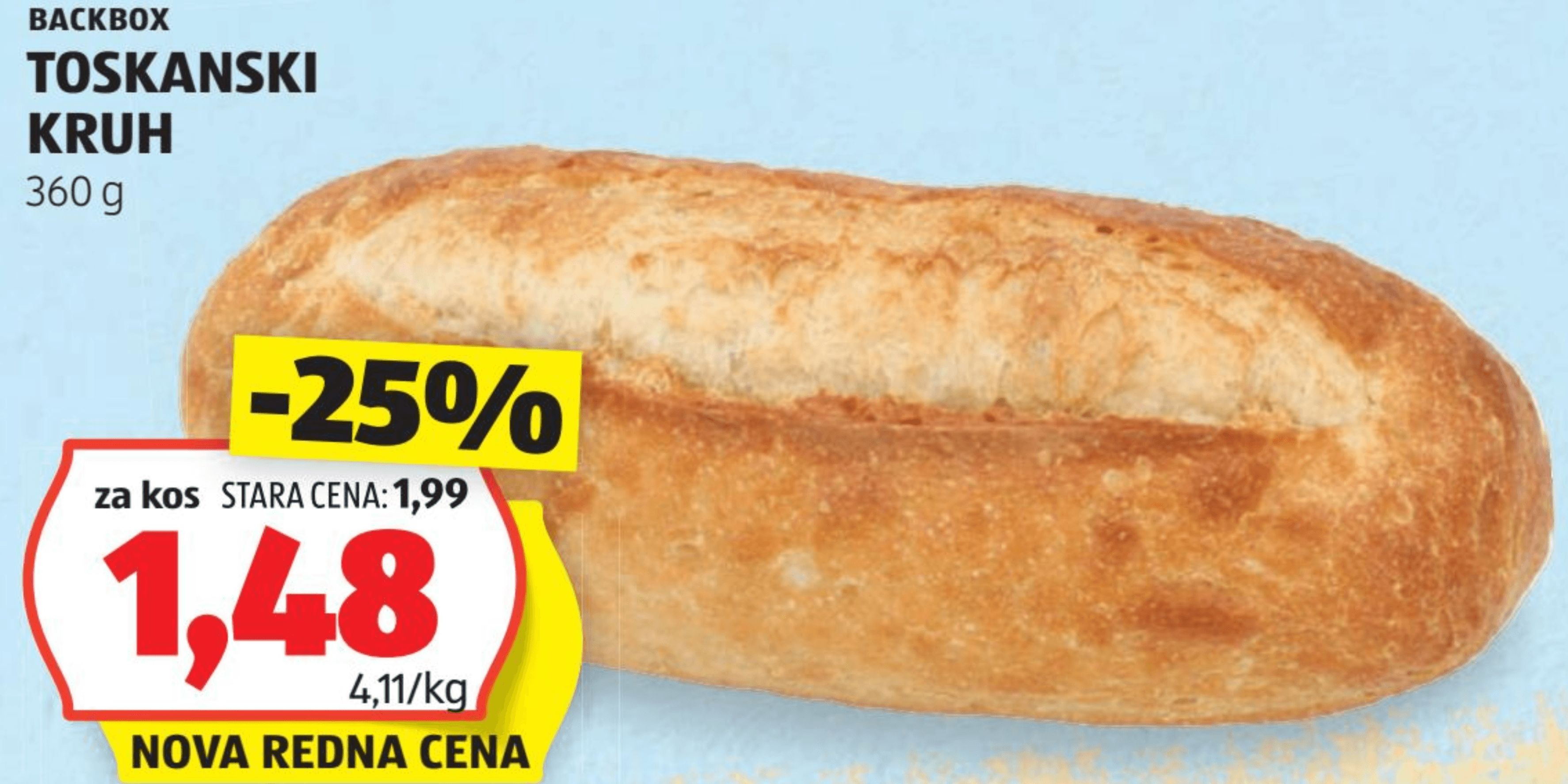 Toskanski kruh 360 g