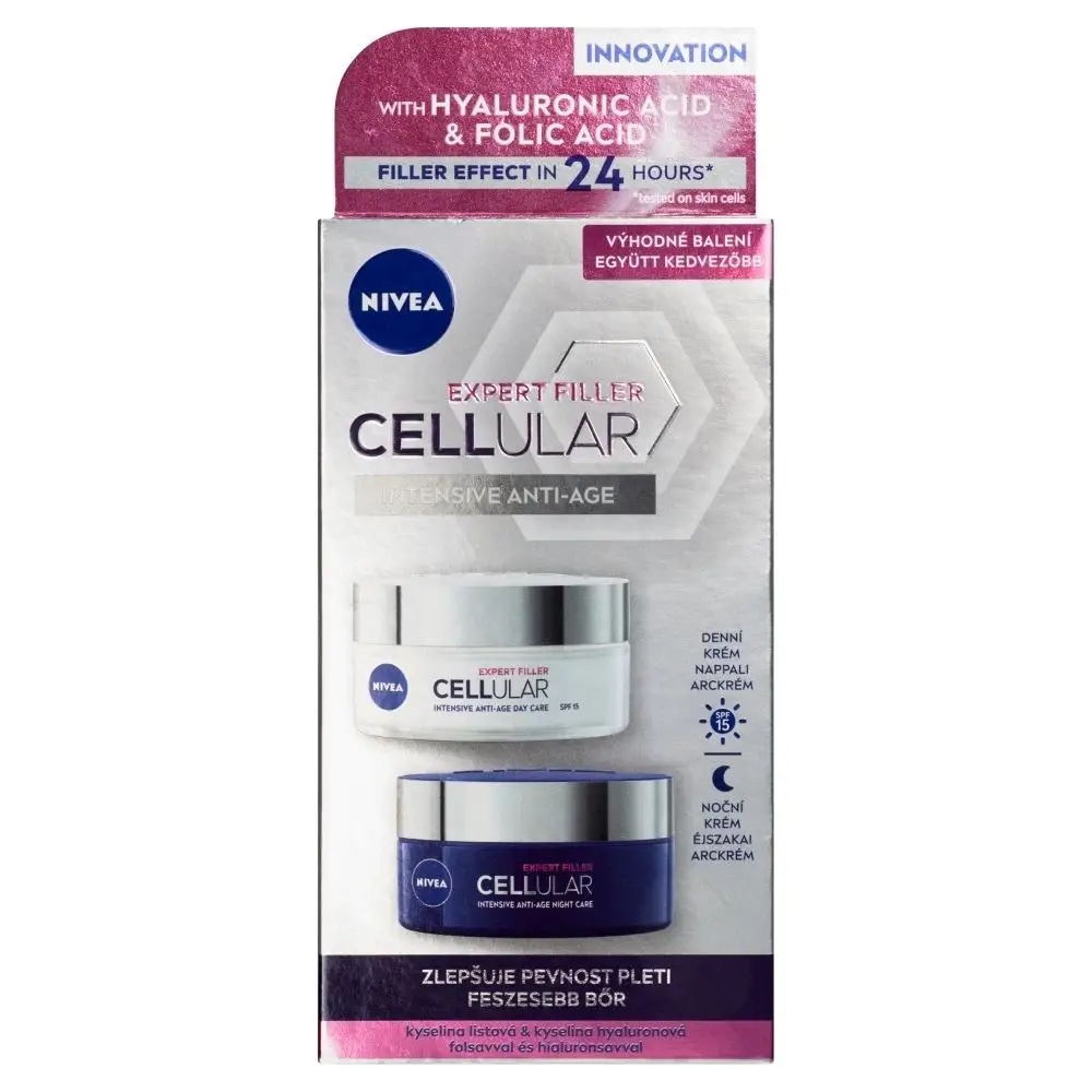 NIVEA CELLULAR EXPERT FILLER dnevna ali nočna krema za obraz 50 ml