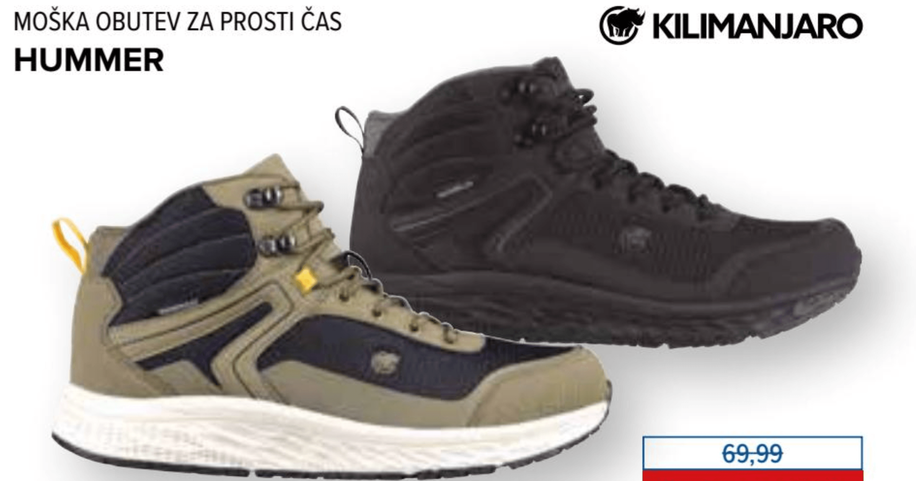 Moška obutev za prosti čas Hummer