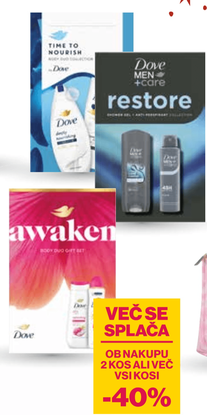 Darilne garniture Dove