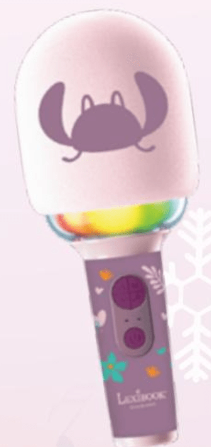 Mikrofon Angel z zvočnimi in vizualnimi efekti