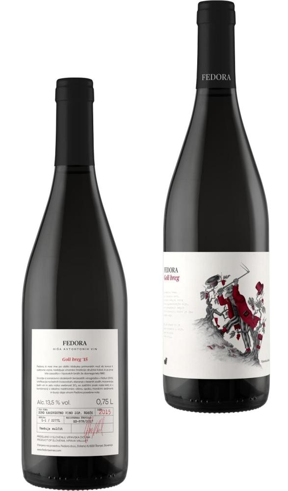 Kakovostno vino ZGP Goli Breg 0,75 l