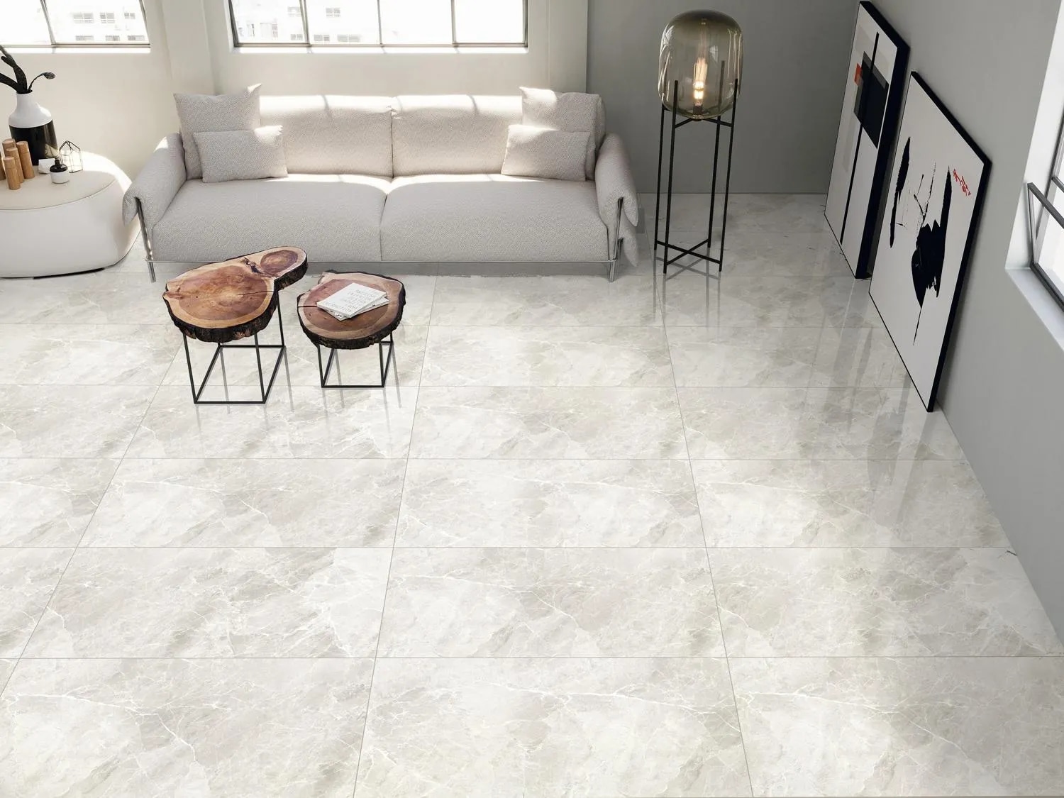 Talna ploščica Earth White 1,44 m²