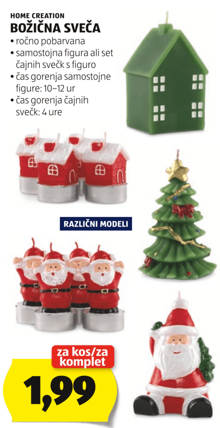 Home Creation Božična sveča