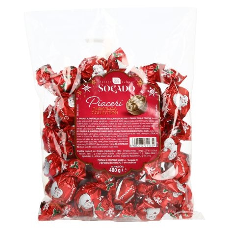 Praline Socado Christmas bag 350 g