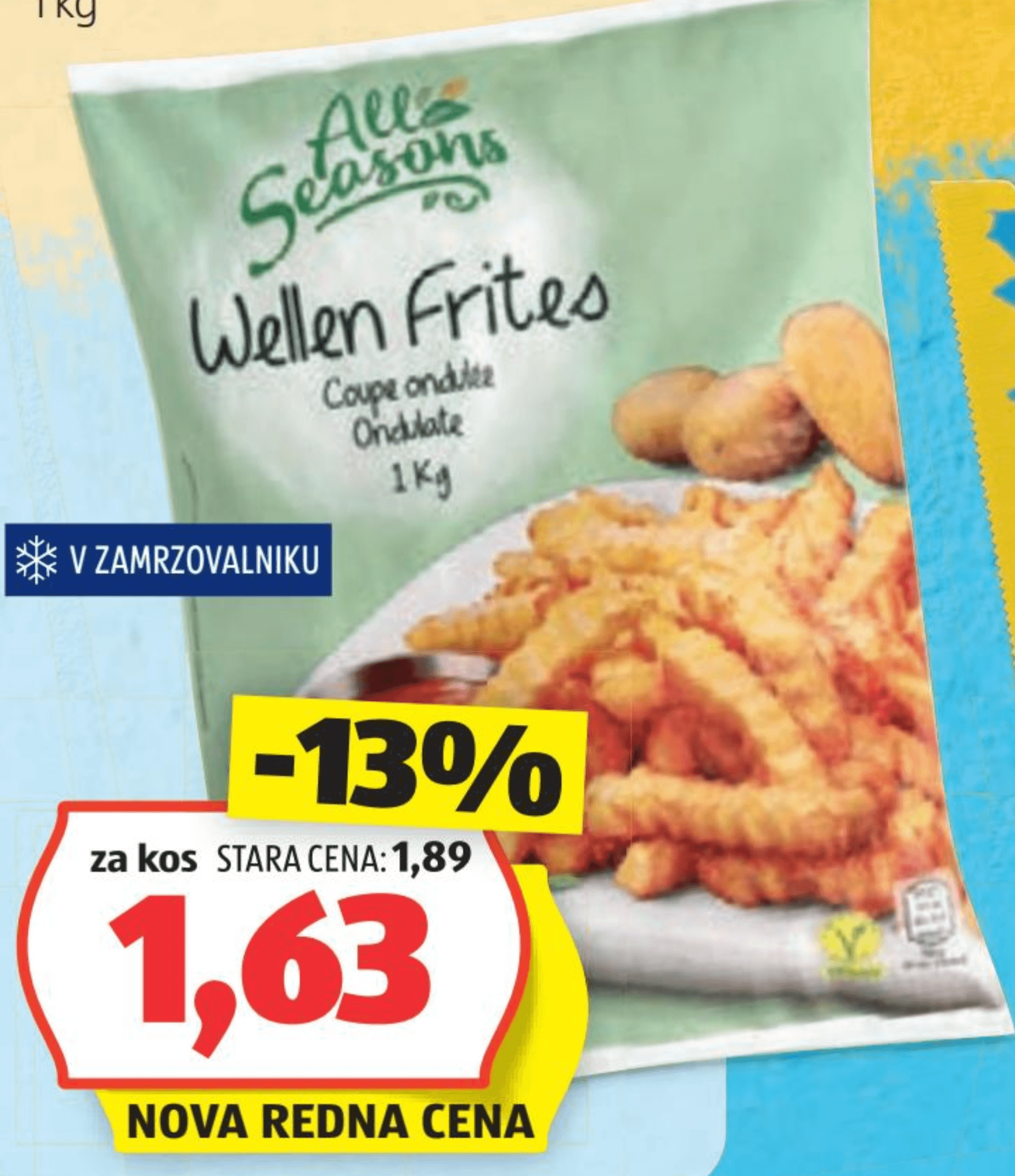 All Seasons valovit krompirček 1 kg