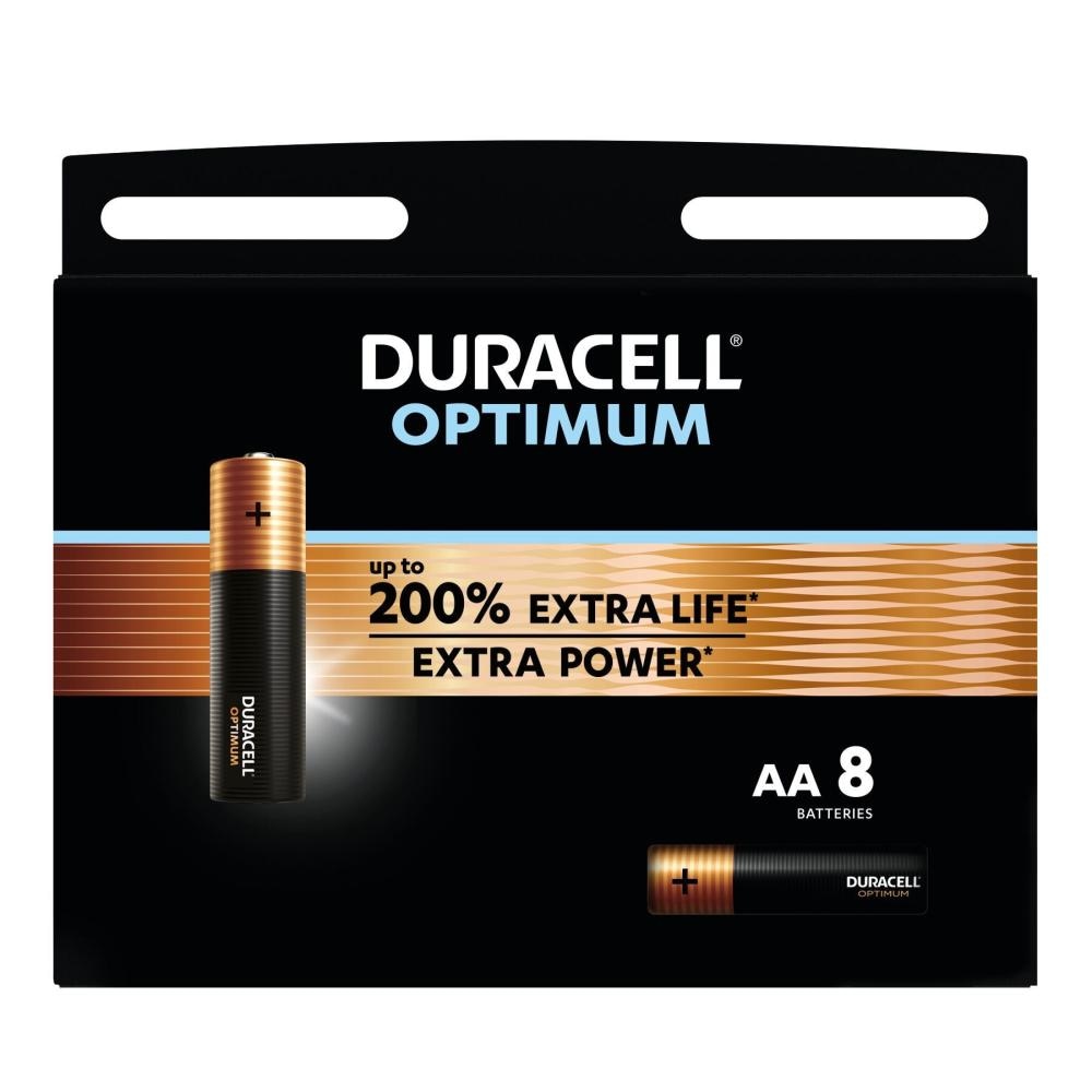 Duracell Optimum baterije AA 8 8
