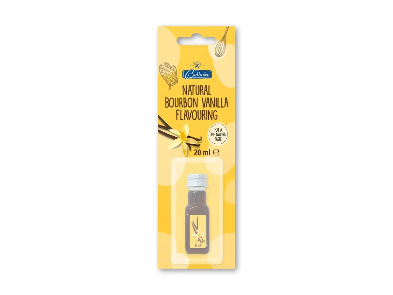 Belbake Naravna aroma burbonske vanilije 20 ml