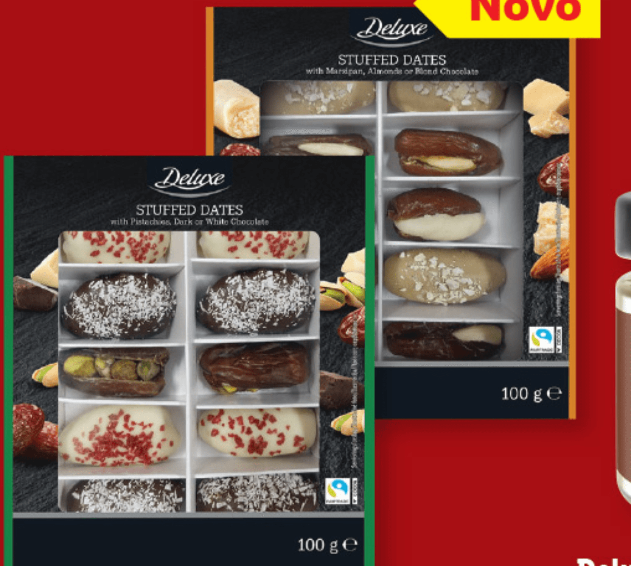 Deluxe Polnjeni datlji 100 g