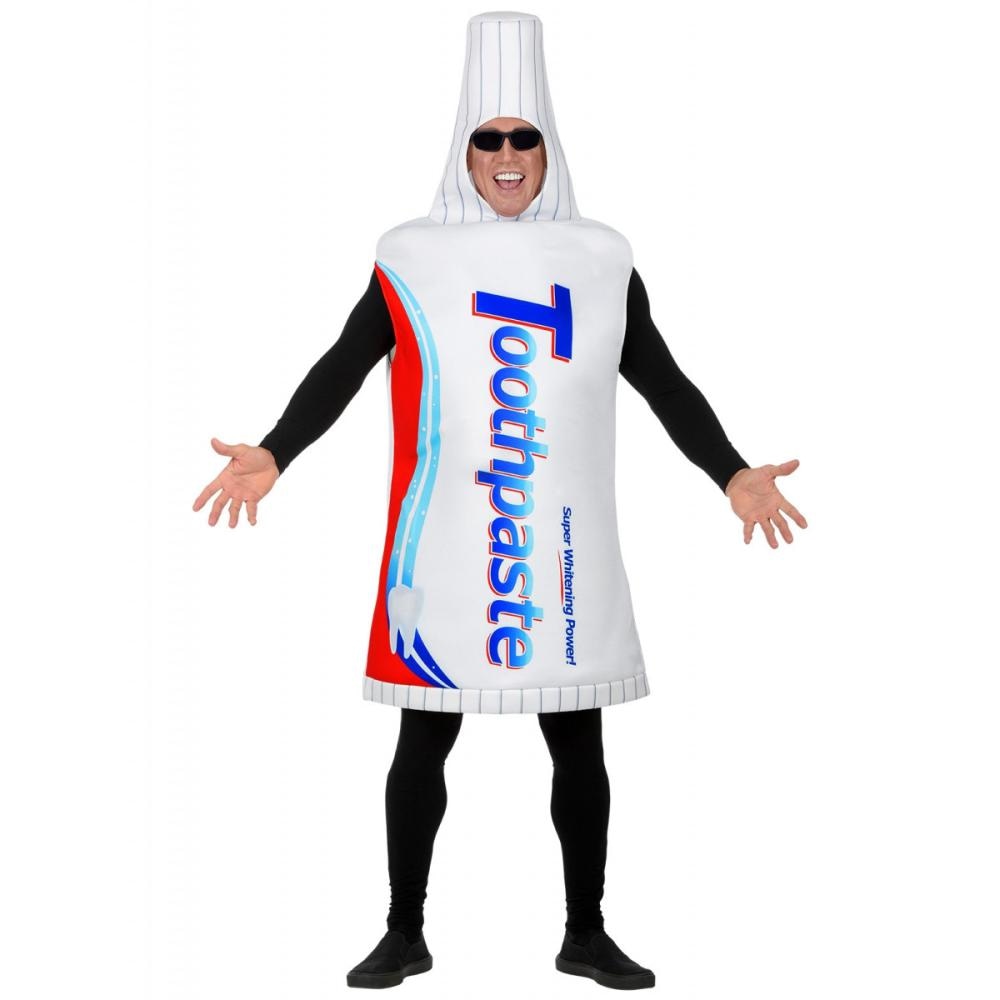 Kostum za odrasle Zobna pasta - Akcija v trgovini E.Leclerc