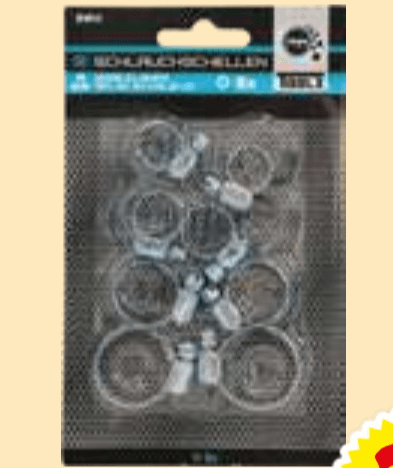 Set sponk za cevi 8/1 - Akcija v trgovini E.Leclerc