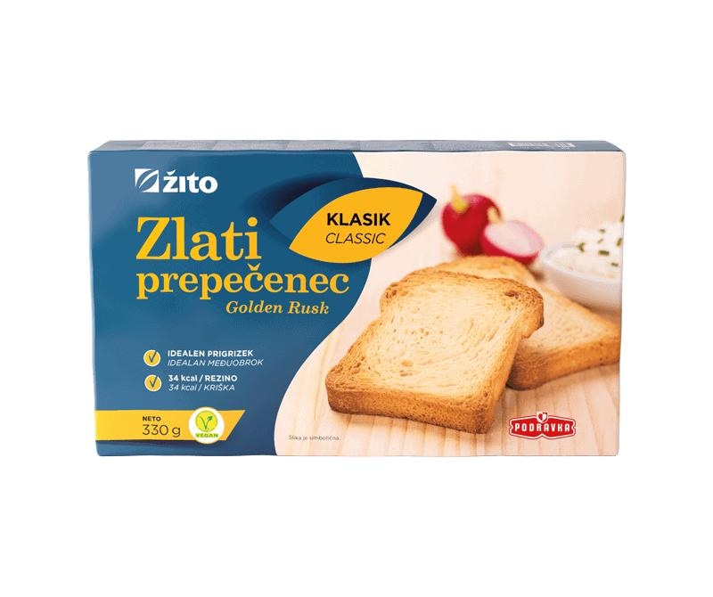 Prepečenec Žito Klasik 330 g - Akcija v trgovini Tuš