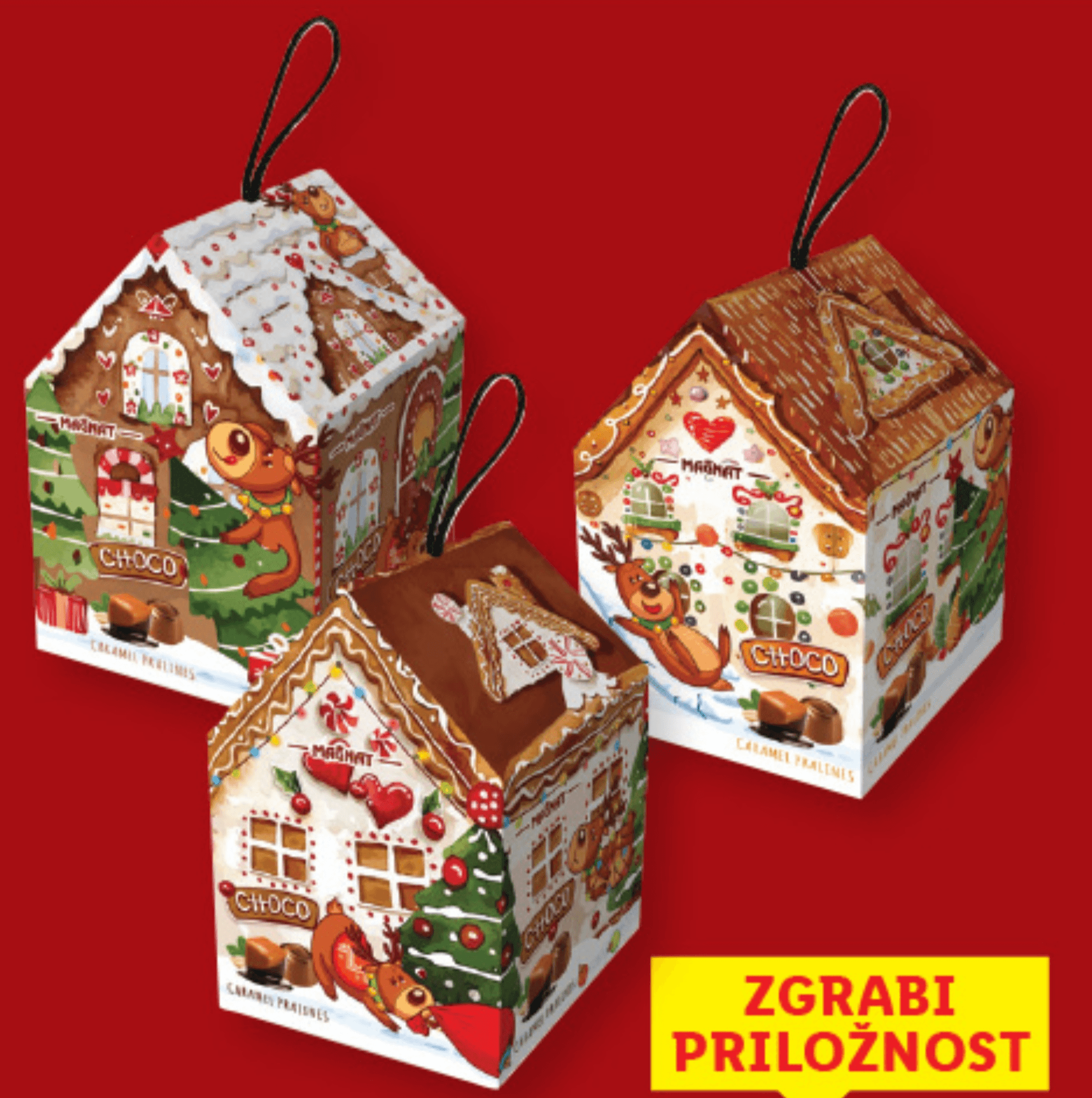 MAGNAT Čokoladne praline 80 g